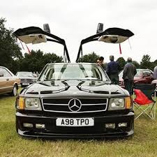 stunning and rare 560sec by sgs with gullwing doors spikeycurve mercclub mercedes cool mercedesbenz me mercedes benz classic mercedes benz mercedes