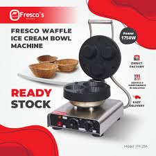 לקבלת מידע נוסף על אופן ההגעה. Fresco Waffle Ice Cream Bowl Machine Shopee Malaysia