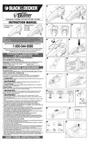 View online instruction manual for black & decker l2afc battery charger or simply click download button to examine the black & decker l2afc guidelines if medical attention is needed, the battery electrolyte for. Black Decker Dustbuster Chv1408 Instruction Manual Pdf Download Manualslib