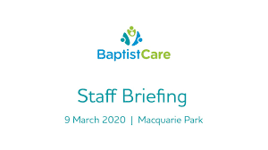 It's critical that we protect vulnerable patients in our hospitals, as well as our healthcare workers and providers. Baptistcare Nsw Health Q A To Control The Spread Of Covid 19 Youtube