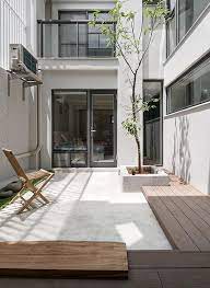 串連生活的中庭天井 桃園自地自建三代同堂透天厝 decomyplace 新聞 house architecture design interior architecture design architecture