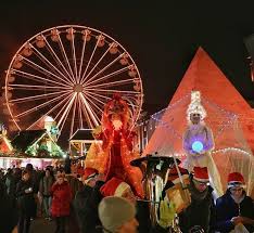 Die Weihnachtsstadt Karlsruhe Ist Jetzt Offiziell Eroffnet Neu In Diesem Jahr Das Riesenrad Auf Dem Marktplatz Und Der Le Riesenrad Karlsruhe Weihnachtsstadt