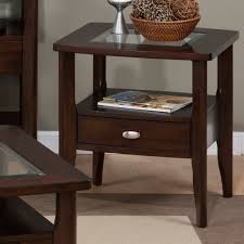 Jofran Montego End Table Montego Merlot In 2019 End Tables Glass Top End Tables Table
