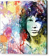 Jim Morrison Metal Poster