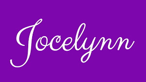 Joslyn is a reconstructed spelling of the traditional jocelyn. Learn How To Sign The Name Jocelynn Stylishly In Cursive Writing Youtube