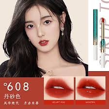 Mua Phụ nữ thời trang Son môi áo mưa khóa màu in hình Lanyi không phai và  không dính vào cốc bảo vệ môi và chống thấm nước