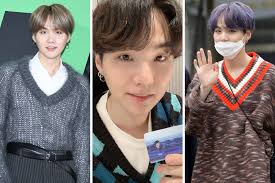 Bangtan boys exo jimin uniq suga plush doll's clothes sweater pants . Suga S Best Fashion In Honor Of His Birthday Instyle