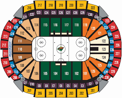 Actual Xcel Energy Seating Chart General Seat View Verizon