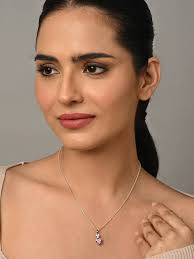 Clara Silver Two Hearts Chain Necklace