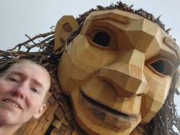 Giant Troll Sculptures in Victor, CO and other locations