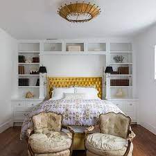 Light grey crushed velvet top footstool ottoman caged gold base add a hint of glamour to your space. Gold Crushed Velvet Headboard Design Ideas