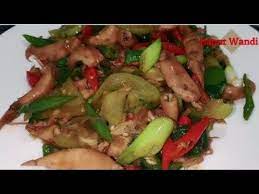 Resep Cumi Asin Cabe Ijo Masak Simpel Youtube In 2020 Asian Recipes Recipes Food