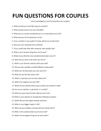 Please, try to prove me wrong i dare you. 98 Fun Questions For Couples Spark Fun Conversations