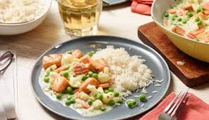 Schnelles Lachs Frikassee Rezept Frikassee Lebensmittel Essen Rezepte