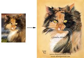 Custom pet portraits by artist sandra palme. Custom Pet Portraits Uk Animal Portrait Artist Sandra Palme