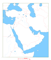 Blank Map Of Middle East Middle East Map Map Printable Maps
