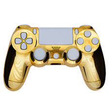 Playstation 4 Controller Chrome Gold White Ps4 Ps4 Controller Ps4 Console Playstation