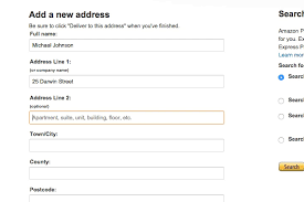 How do i enter my apartment address on amazon? Form Usability Getting Address Line 2 Right Articles Baymard Institute