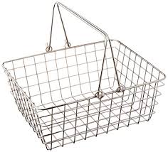 Great prices on home décor. Spectrum Diversified Medium Wire Storage Basket With Handles Rustic Farmhouse Basket With Handles Rust Resistant Finish Rustic Style Tote Basket For Home Decor Pricepulse