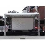 Aluminum Stage Canopy Portable Triangluar Roof Truss 5x4x3m ...
