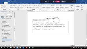 Makalah di kertas folio : Membuat Daftar Pustaka Harvard Step 4 Youtube