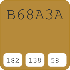 Martin brown paints have been supplying quality paint products for over fifty years and our classic car colour paints are no exception. Pantone Pms 16 0948 Tcx Harvest Gold B68a3a Hex Farbcode Schemas Farben Farbpaletten Passende Lackfarben