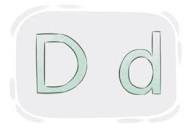 The Letter D" in the English Alphabet | LanGeek