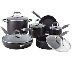 Surgical steel cookware set for oilfree and waterless cooking/healux demonstration tamil healthy. Calphalon Vs Anolon Vs Cuisinart Cookware Compared Dream Kitchen Solutions Hard Anodized Cookware Cookware Set Stainless Steel Cookware Set