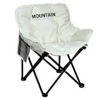 Стул "Moon Chair", складной, утолщенный, цвет Лунная Тень, белый