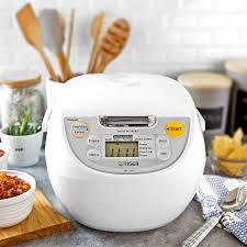 21 computerized cooking menu settings are available. Tiger 5 5 Cup Micom Rice Cooker And Warmer Costco