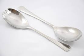Our dining & entertaining category offers a great selection of salad servers and more. Grecian Pattern Stainless Steel Salad Servers Gift Boxed The Sheffield Cutlery Shop