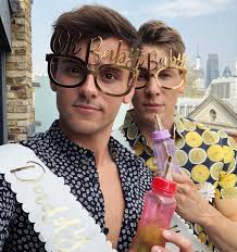 Madison st., was opened in 1934 when william billy goat sianis bought the lincoln tavern, near chicago stadium, for $205 with a bounced check (the proceeds from the first weekend they were open were used to fulfill the payment). Tom Daley And Dustin Lance Black Enjoy Their Baby Shower People Com Tom Daley Lance Black Dustin Lance