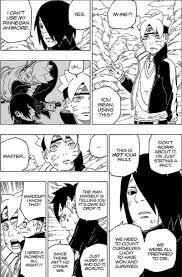 Kawaki being itachi killing naruto with some form of conviction and naruto refusing to fight back similar to fugaku. Naruto Confirms Sasuke Has Lost A Major Power Because Of Boruto