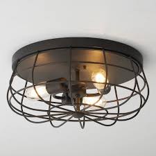 Industrial Cage Ceiling Light Cage Ceiling Light Low Ceiling Lighting Industrial Ceiling Lights
