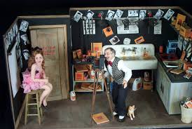 Dollhouse Miniature Photo Shop Mini Doll House Dolls House Shop Dark Room