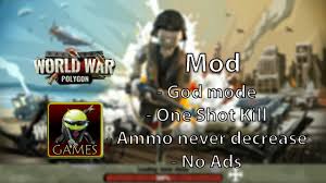Download polygen apk 5.0.1 for android. World War Polygon Ww2 Shooter Mod Menu No Ads And More Mod Apk Youtube