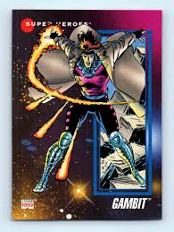 And our old friend microsoft moviemaker. 1992 Marvel Universe Series 3 Gambit 4 On Kronozio
