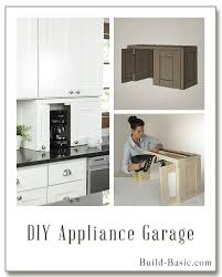 Build This Diy Appliance Garage Building Plans And Instructions By Build Basic Www Build Bas Appliance Garage Diy Kitchen Island Outdoor Kitchen Countertops