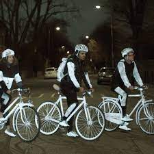 This Invisible Spray On Paint Will Keep Cyclists Safe Volvo Reflective Bike Bike Safety