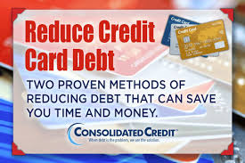 There are no limitations on how you spend the money, so using it to pay off credit card debt is fine. How To Reduce Credit Card Debt Consolidated Credit