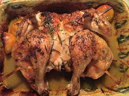 Spatchcocked Chicken With Lemon And Rosemary Nigella Lawson Cooking Recipes Healthy Nigella