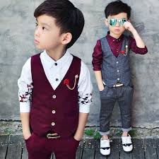 ❤️️ see more trends & collections ⤵ weddingdressesguide.com. New Fashion Kids Baby Boys Gentleman Suit For Wedding Clothes Waistcoat Pants Boys Clothes Style Kids Dress Boys Kids Wear Boys