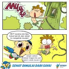 Satu kegiatan ekonomi terhambat, akan mengganggu kegiatan ekonomi lainnya. 40 Pemenang Lomba Komik Strip Germas Hellomotion Com