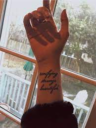 just got a cute tattoo inspired by my favorite poem warsan shire for women who are difficult to love you are terrifying cute tattoos tattoos warsan shire