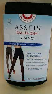 Assets Red Hot Label Tights Black Size 3 Diamond Criss Cross Pattern Spanx Assets Tights Spanx Cross Patterns Black Tights