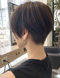 pin en ショート 刈り上げ