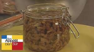 Conserve De Girolles A L Huile D Olive Recette Youtube