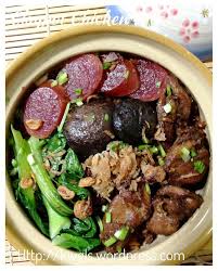 Clay Pot Chicken Rice Cooking Clay Pot Chicken Rice Using Rice Cooker Rice Cooker Recipes Claypot Recipes Claypot Cooking