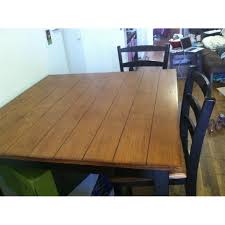 tall kitchen table w/ 4 chairs aptdeco