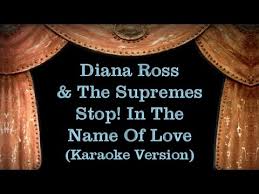 (think it over) after i've been sweet to you ? Diana Ross The Supremes Stop In The Name Of Love Lyrics Karaoke Version Youtube